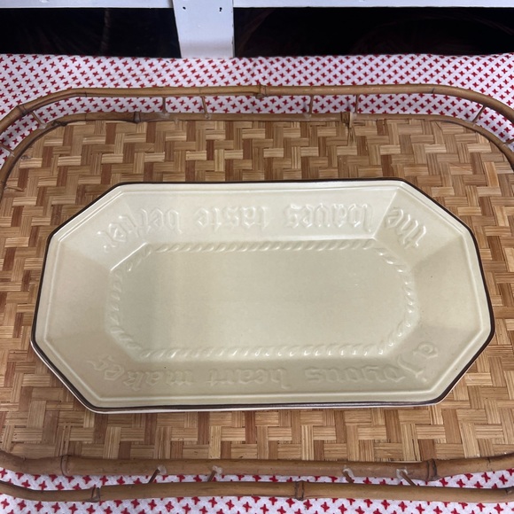 Pfaltzgraff villiage bread plate tray - Picture 1 of 8